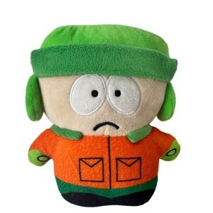 South Park Kyle Broflovski Plush Stuffed Toy Green Hat Orange Jacket 6.5 inch